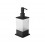 Dozownik czarny do mydła w płynie stojący Riko Excellent (DOEX.1616BL)