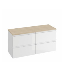 Zestaw szafek z blatem 118 biały Moduo Cersanit (S929-010 + K116-021 + S590-025)