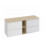 Zestaw szafek z blatem 140 biały/szary Moduo Cersanit (S590-027 + K116-021 + K116-020 + K116-022)