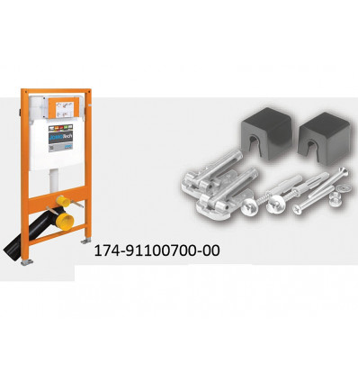 Stelaż podtynkowy + wsporniki JOMOTech Werit (174-91100700-00)