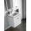 Lustro w ramie 60 x 80 biały mat Oristo 