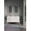 Lustro w ramie 60 x 80 biały mat Oristo 