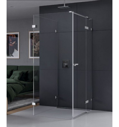 Kabina przyścienna 80x80 Eventa New Trendy (EXK-0194)