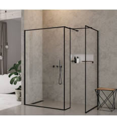 Ścianka 2 walk-in 80 New Modus Black New Trendy (EXK-0274)