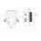 Komponent do boxa mieszaczowego Anemon Deante (BXY 0BZM)