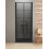 Drzwi wnękowe wahadłowe 80x195 New Soleo Black New Trendy (D-0280A)