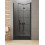 Drzwi wnękowe składane 90x195 New Soleo Black New Trendy (D-0283A)