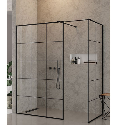 Kabina walk-in 120x90 New Modus Black New Trendy (EXK-0277)