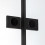 Kabina kwadratowa 80x80 New Soleo Black New Trendy (D-0287A/D-0288A)