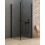 Kabina kwadratowa 70x70 New Soleo Black New Trendy (D-0229A/D-0229A)