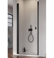 Drzwi prysznicowe 80 LEWE Nes 8 DWJ I Black Radaway (10076080-54-01L)