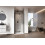 Drzwi prysznicowe 70 LEWE Nes 8 DWB Black Radaway (10079070-54-01L)
