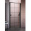Drzwi prysznicowe 70 Nes DWJ I Black Factory Radaway (10026070-54-55L)