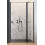 Drzwi prysznicowe 80 Nes DWJ II Black Radaway (10036080-54-01L)