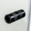 Kabina prostokątna 80x70 Lewa Nes 8 KDJ B Black Radaway (10075080-54-01L + 10089070-01-01)