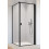 Kabina prysznicowa 80x70 Nes KDJ I Black Frame Radaway (10022080-54-56L + 10039070-54-56)
