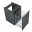 Komoda 40 z koszem cargo Look Anthracite Elita (RE080402026610)