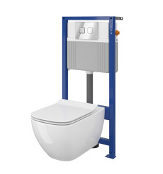 Miska WC zawieszana z deską VIRGO Cersanit (S701-427)