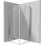 Kabina kwadratowa 80x80 Kerria Plus Deante (KTSX042P + KTSX042P)