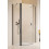 Kabina pięciokątna 80x80 Nes PTJ Black Radaway (10052000-54-01L + 10052500-54-01)