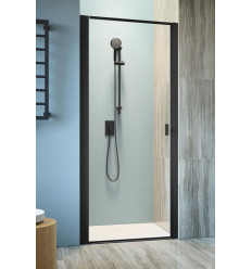 Drzwi prysznicowe 80 LEWE Nes DWJ I Black Frame Radaway (10026080-54-56L)