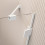 Kabina prostokątna 80x70 LEWA Essenza Pro KDJ White Radaway (10097080-04-01L + 10098070-01-01)