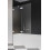 Parawan nawannowy 100 Essenza Pro PNDII White Radaway (10102100-04-01L)