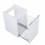Komoda 40 z koszem Look White Elita (167309)