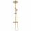 Zestaw natryskowo-wannowy z termostatem Lungo Light Gold Rea (REA-P4114)