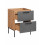 Szafka pod umywalkę wisząca 60 Madera Grey 820 Comad (Madera Grey 820)