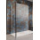 Kabina Walk-in 100x95 Modo New Black IV Radaway (389604-54-01+389095-54-01)