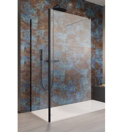 Kabina Walk-in 100x95 Modo New Black IV Radaway (389604-54-01+389095-54-01)