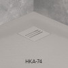 Kratka do brodzika Kyntos cemento Radaway (HKA-74) 