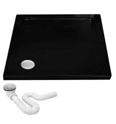 Brodzik kwadratowy 80x80 Savoy Black Rea (REA-K4804)