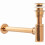 Syfon umywalkowy z korkiem klik-klak uniwersalny Rose Gold Rea (REA-A8541)