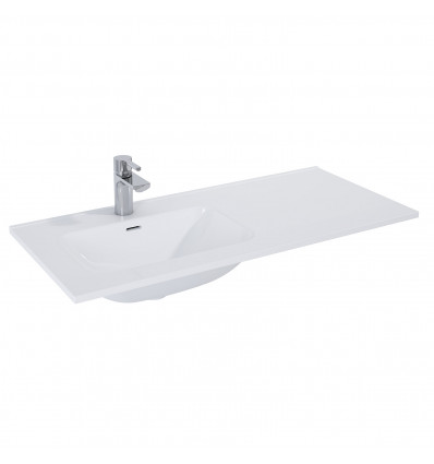 Umywalka ceramiczna 100 (60+40) lewa Skappa Elita (145935)