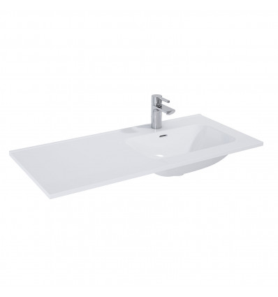 Umywalka ceramiczna 100 (60+40) prawa Skappa Elita (145945)
