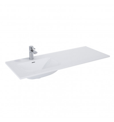 Umywalka ceramiczna 120 (60+60) lewa Skappa Elita (145955)