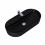 Umywalka nablatowa 80 black matt Babette Elita (145105)