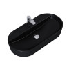 Umywalka nablatowa 80 black matt Babette Elita (145105)