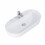 Umywalka nablatowa 80 white Babette Elita (145109)