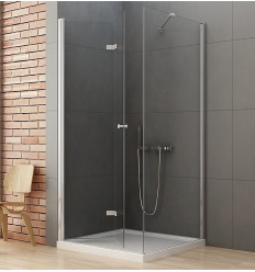 Kabina prysznicowa 80x120 New Soleo New Trendy (D-0148A/D-0151B)