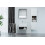 Szafka 60x50 w zestawie z umywalką As Tuto Excellent (MLEX.0101.600.WHCO+CEEX.3617.600.WH)