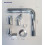 Syfon umywalkowy-bidetowy niski chrom Actima (INPU.8075537P.CR)