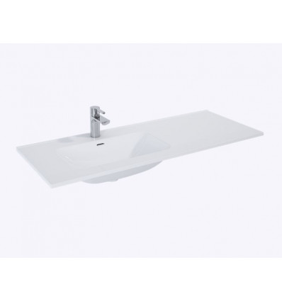 Umywalka ceramiczna 120 (60+60) lewa Skappa Elita (145955)