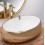 Umywalka ceramiczna 48 Linda Gold/White Rea (REA-U1021)