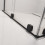 Kabina prostokątna 80Lx120P Furo Black KDD Radaway (10105080-54-01L+10105120-54-01R) 