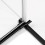 Kabina prysznicowa 80x70 Reflexa Black New Trendy (EXK-1334/EXK-0294)