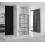 Drzwi prysznicowe 90 z profilem Molier Black Rea (REA-K8538)