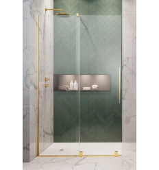 Kabina Walk-in 130 lewa Furo Radaway (10106688-09-01L + 10110644-01-01)